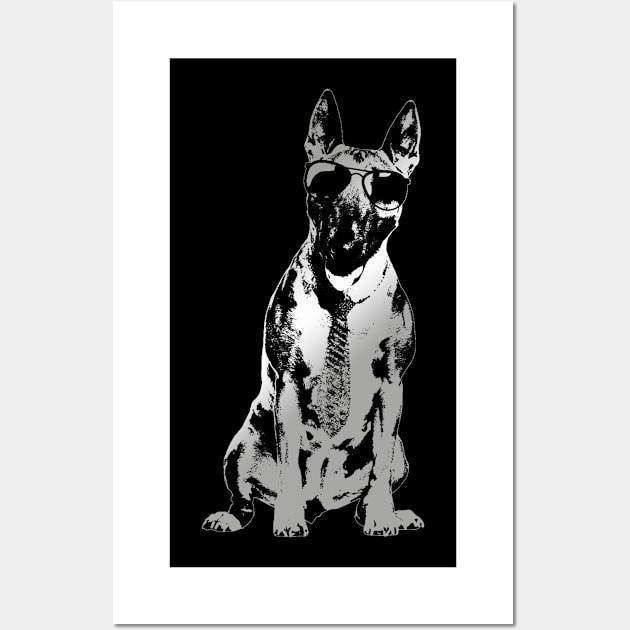 Bull Terrier  - Bully Wall Art by Nartissima